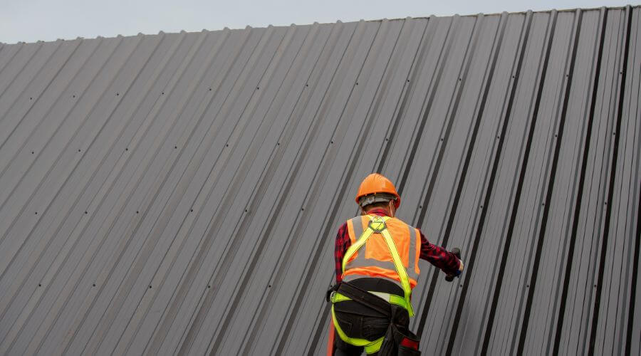 Professional metal roof installation services in Algoma, WI